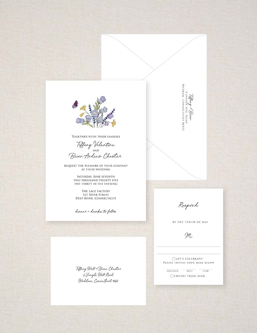 BUTTERFLY GARDEN SUITE 4 Piece