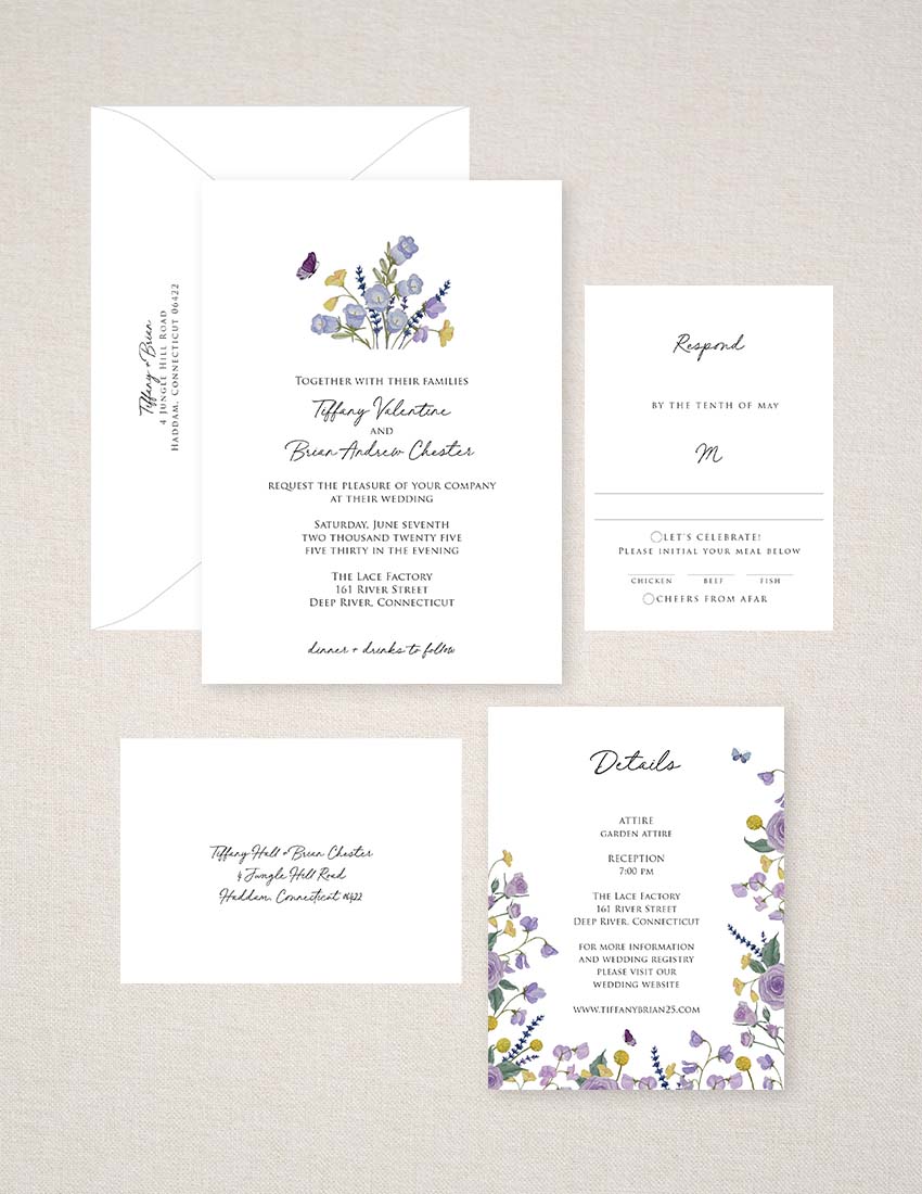 BUTTERFLY GARDEN SUITE 5 Piece