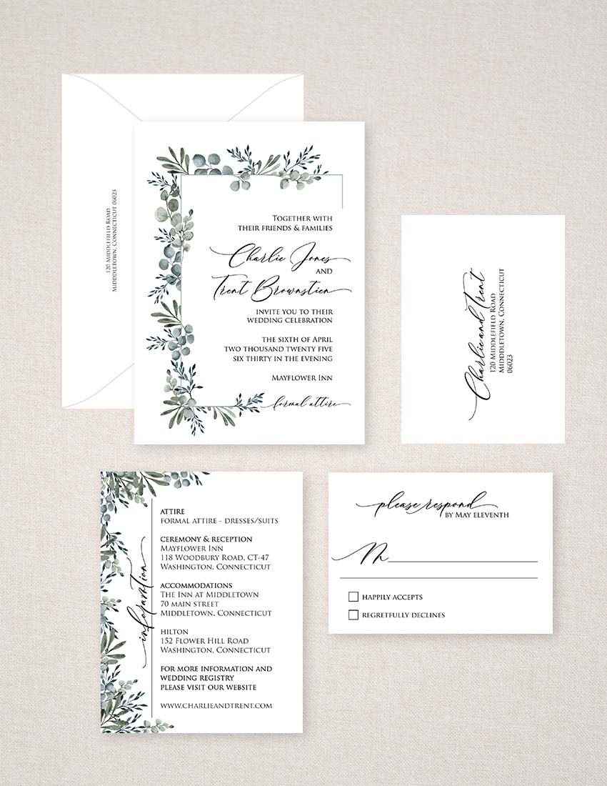 EUCALYPTUS SUITE 5 Piece