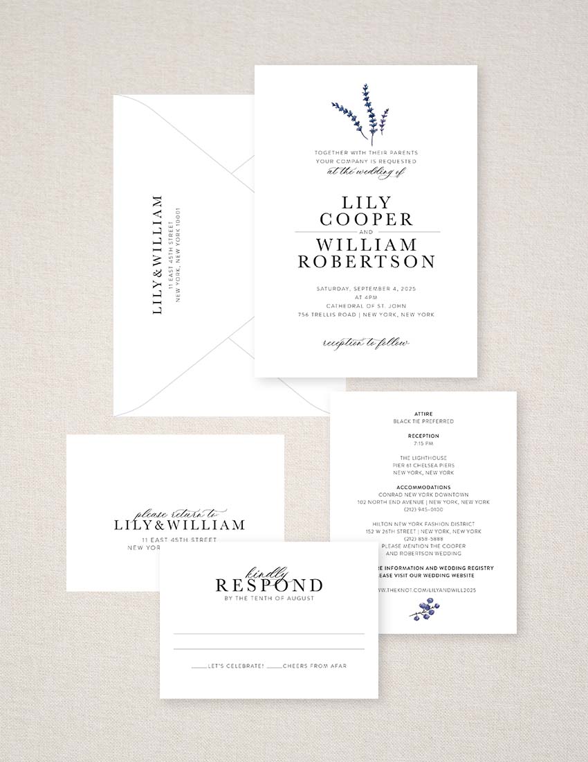 LAVENDER SUITE 5 Piece