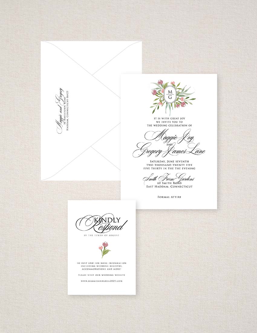 ROSE GARDEN SUITE 3 Piece