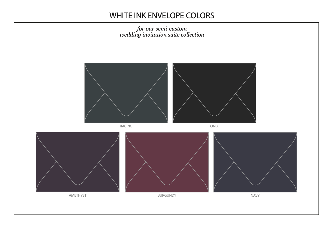 Colored Envelopes