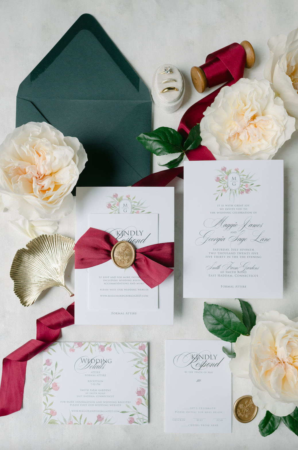 ROSE GARDEN SUITE 5 Piece