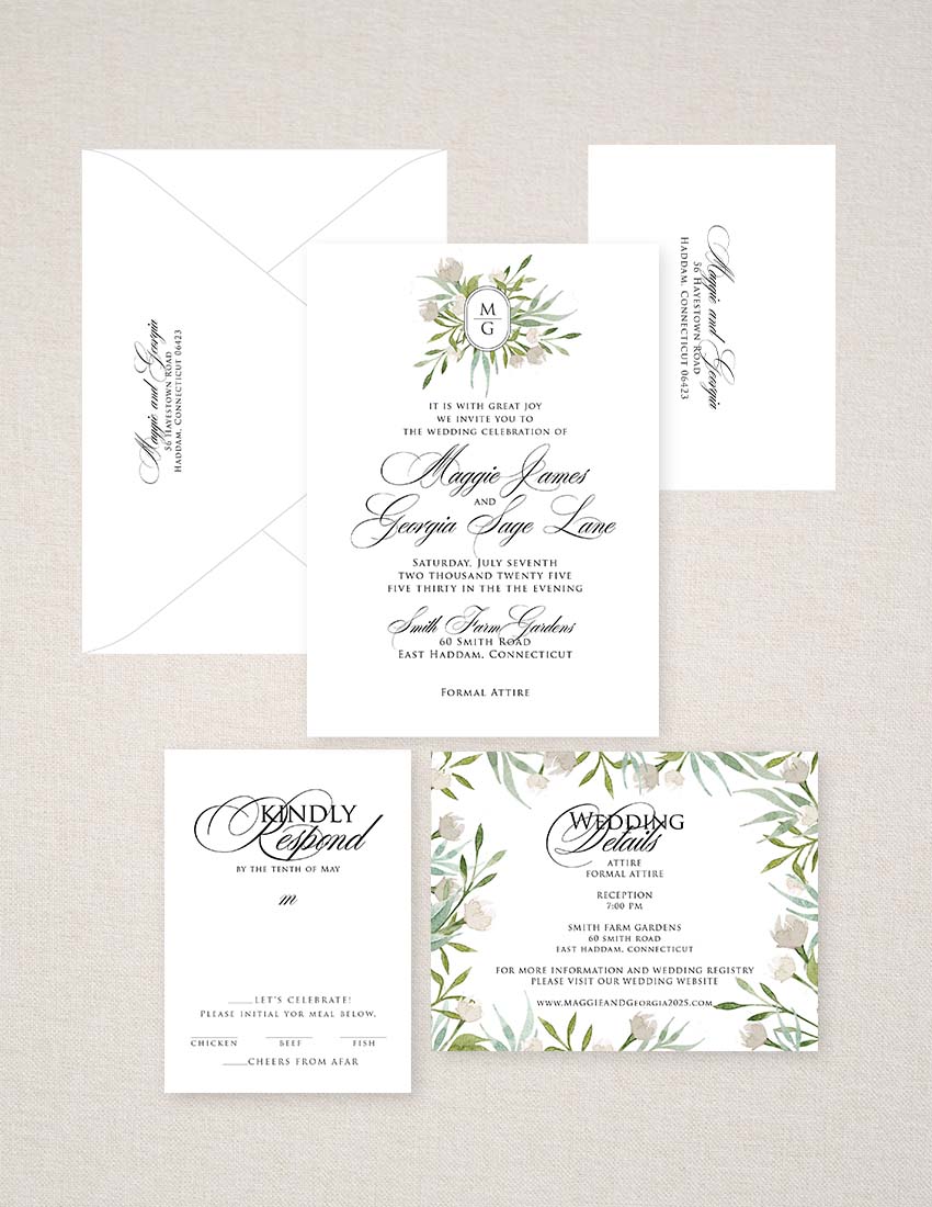 ROSE GARDEN SUITE 5 Piece